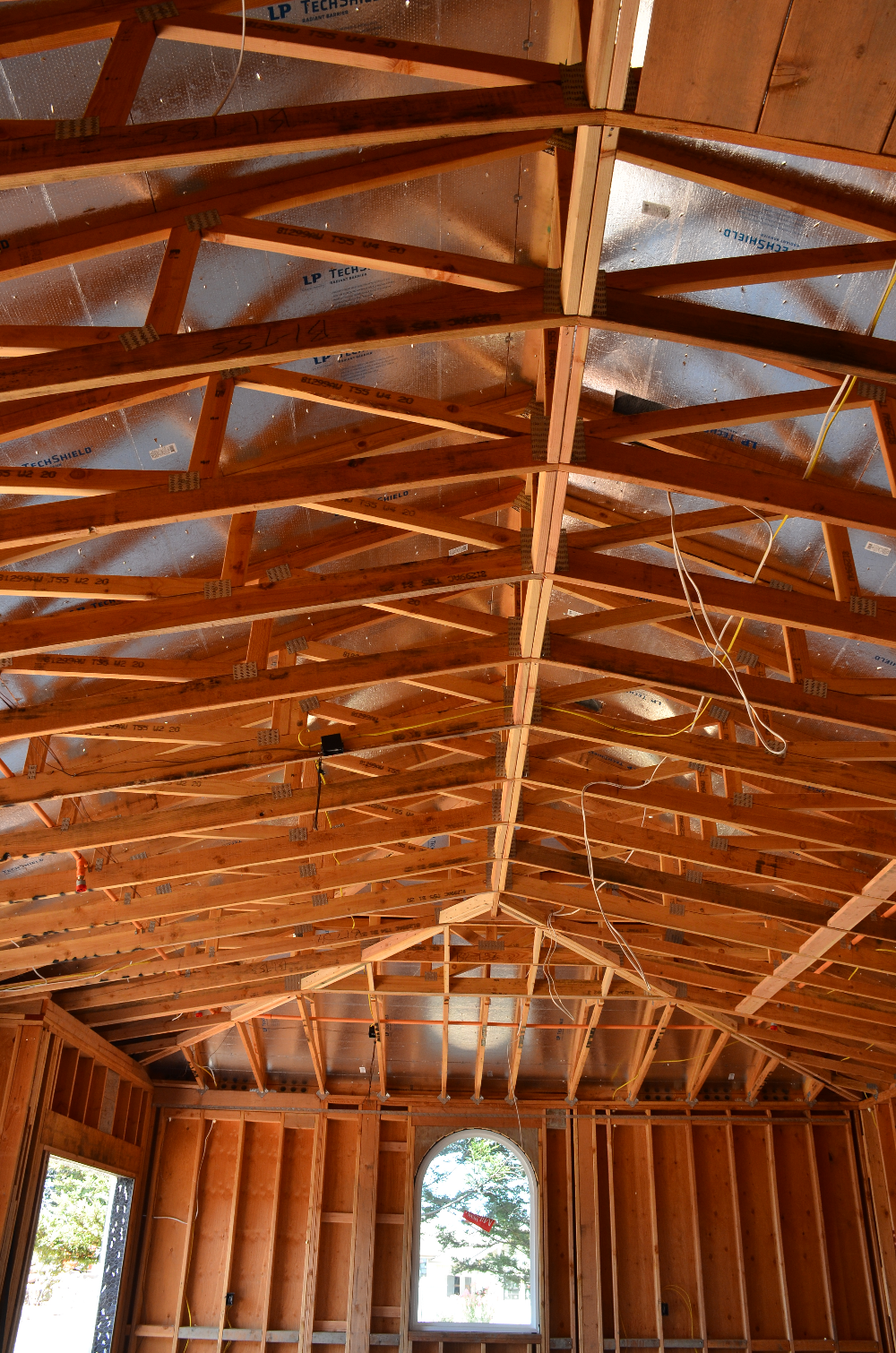 Custom home framing in California by Shane Lyons Construction