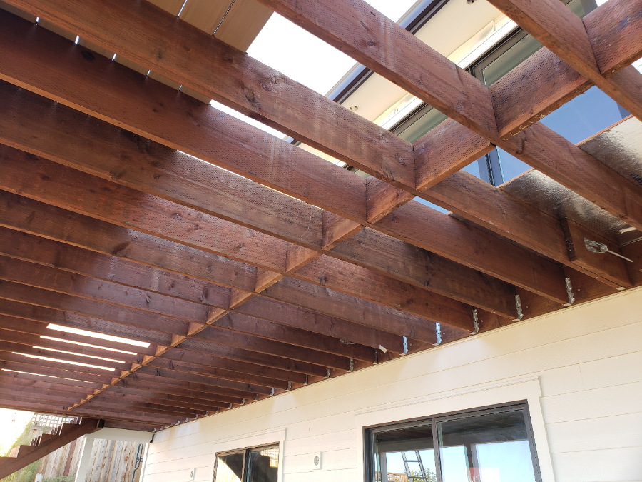 Elevated Deck Framing in California