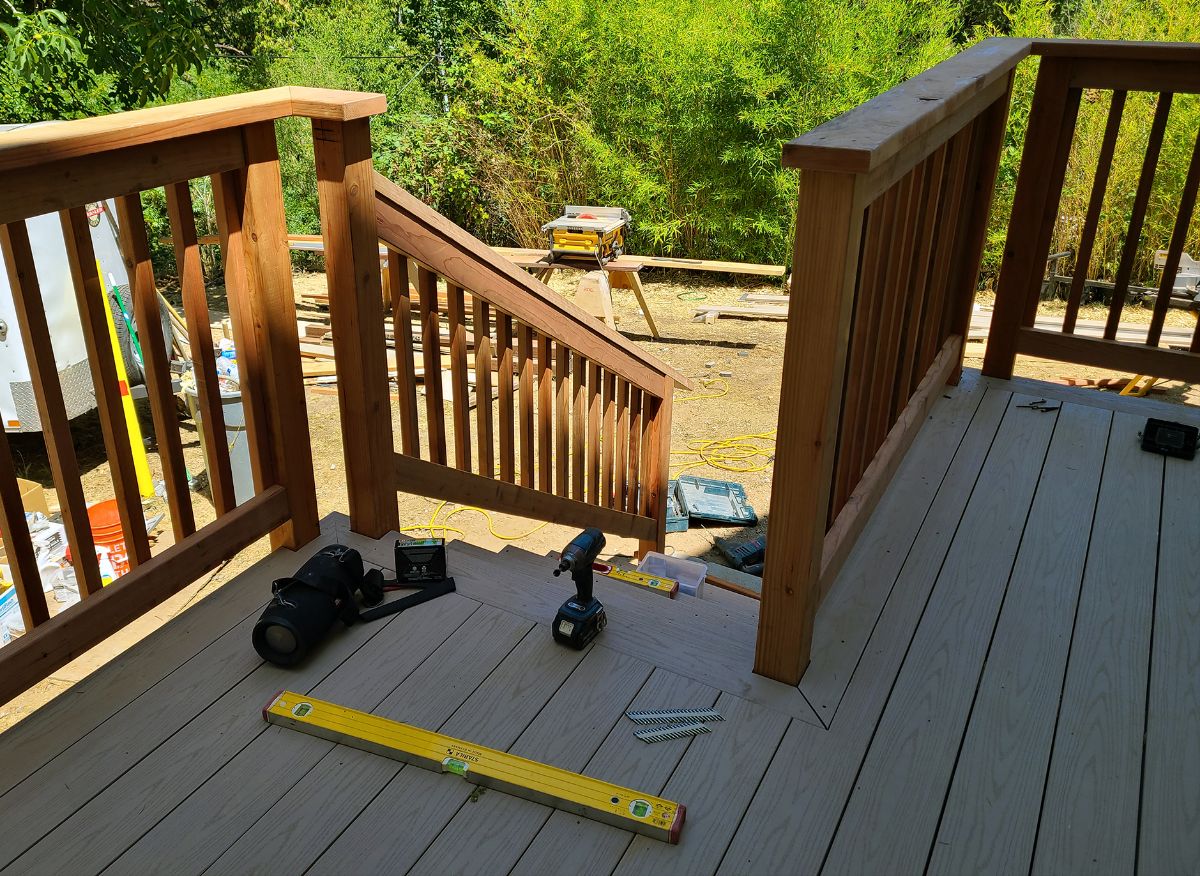 Deck Stairs and Rails