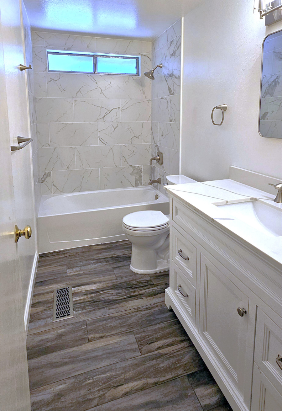 Guest Bath Remodel for Airbnb in Sparks, NV